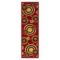 ALFOMBRA PASILLO KASHAN KING ROJA 66 cm x 430 cm