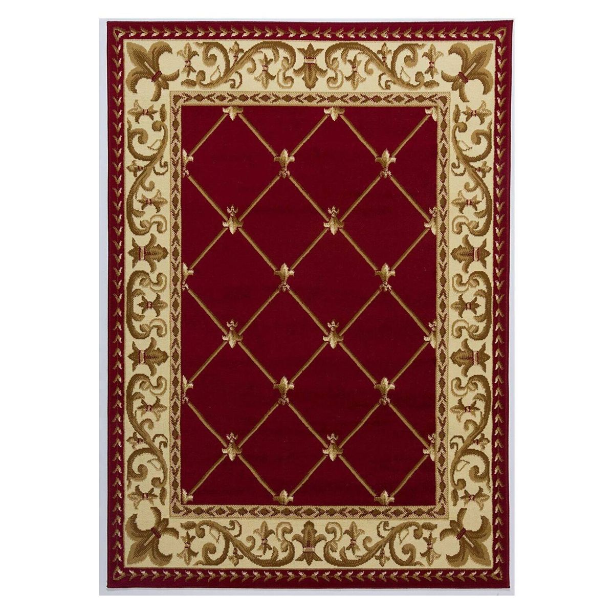 MODA ALFOMBRAS - Alfombra Kashan King Rojo 123 CM X 185 CM