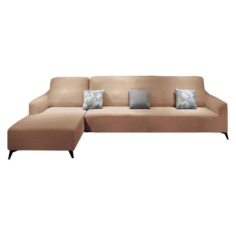 MODA ALFOMBRAS - Funda para sofa forma en l  café