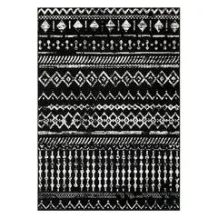MODA ALFOMBRAS - Alfombra Phoenix Negra 160 x 230 cm