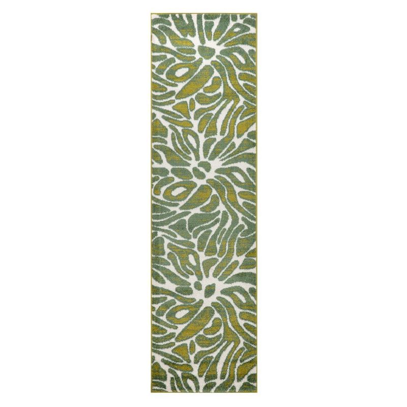 MODA ALFOMBRAS - Alfombra pasillo siesta verde  70 x 230 cm