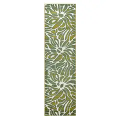 MODA ALFOMBRAS - Alfombra pasillo siesta verde 70 x 230 cm