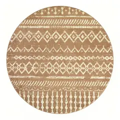 MODA ALFOMBRAS - ALFOMBRA REDONDA PHOENIX CAFE 240 X 240 CM