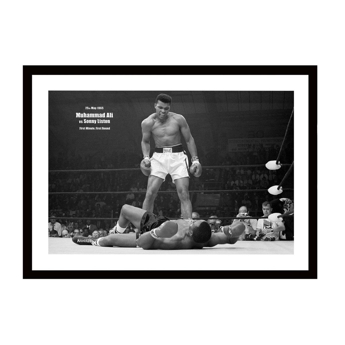 RETELA - Cuadro 50x35 cms ilustracion muhammad ali