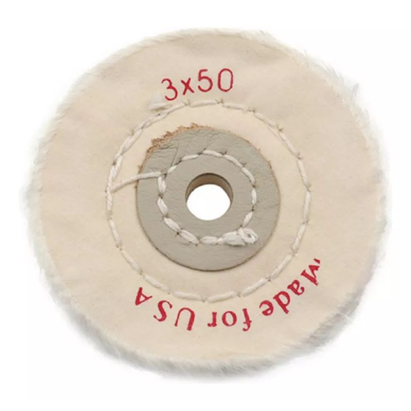 GENERICO - Pulido Joyas Rueda Tela Algodon 3 X 50mm