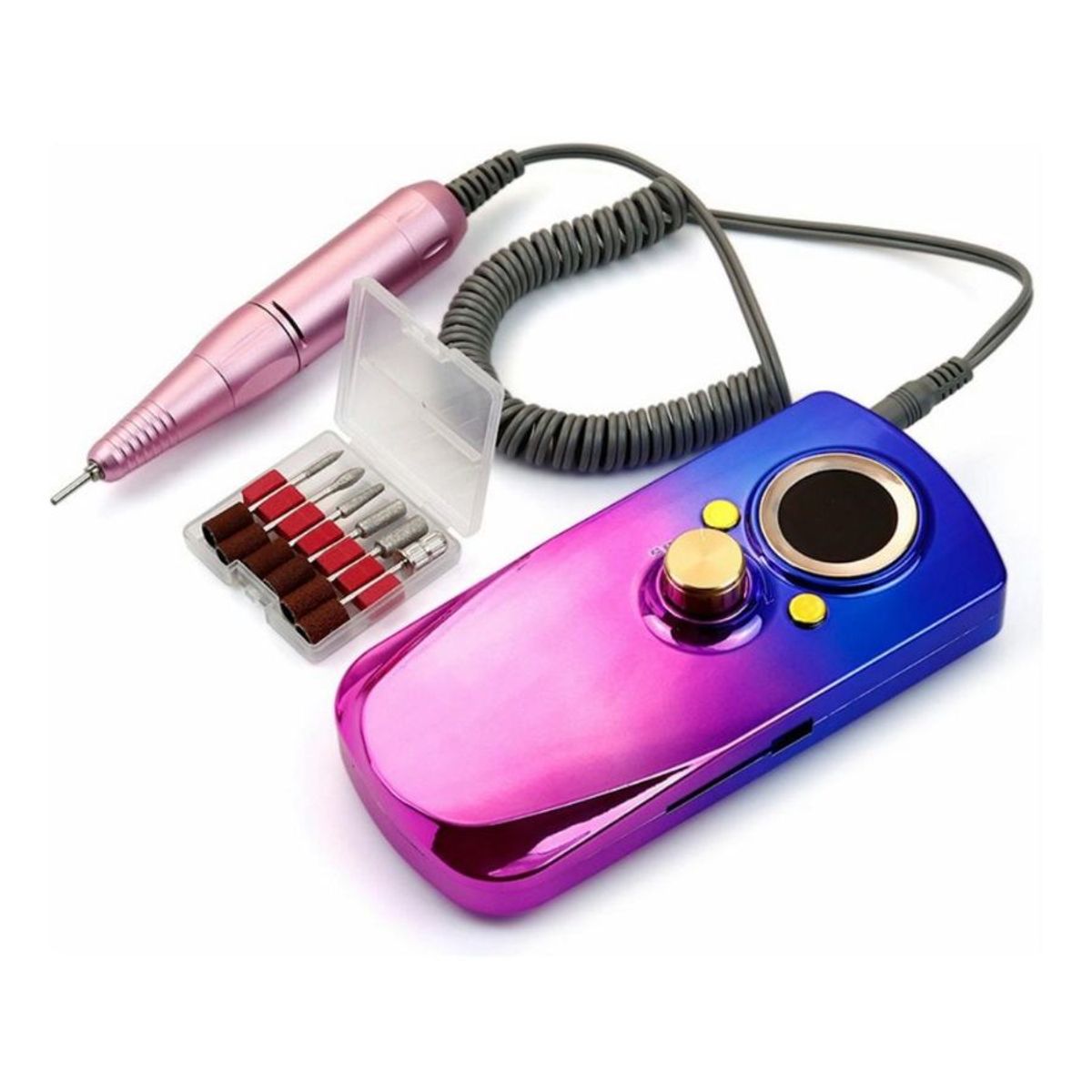 GENERICO - Torno Eléctrico Para Uñas Manicure Pedicure Inalambrico 36w