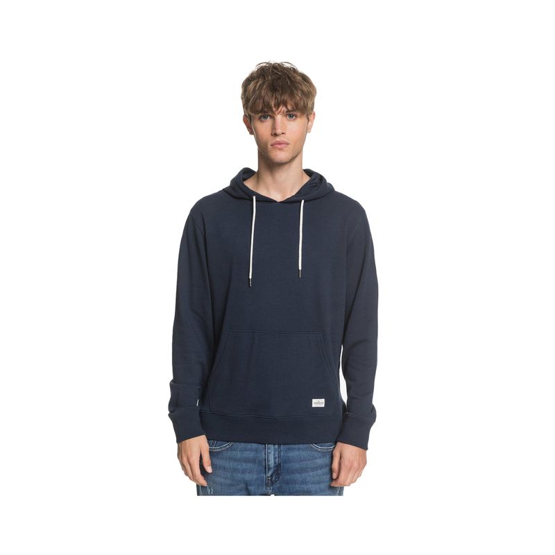 QUIKSILVER - Polerón Quiksilver Essentials Organic Solid Hombre Navy