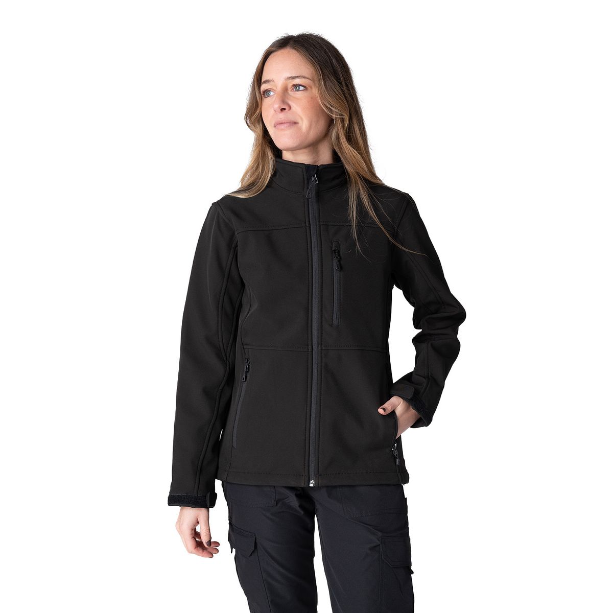 INDUSBORD - Chaqueta Softshell Mujer Custom Series Con Cierre Ykk ®-