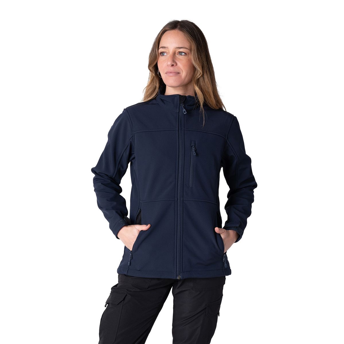 INDUSBORD - Chaqueta Softshell Mujer Custom Series Con Cierre Ykk ®-