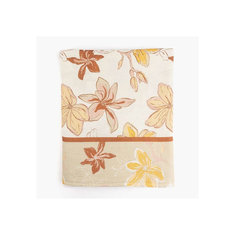 LOUNGE - Mantel Flores Acuarela 150 X 250 Cm Beige LOUNGE