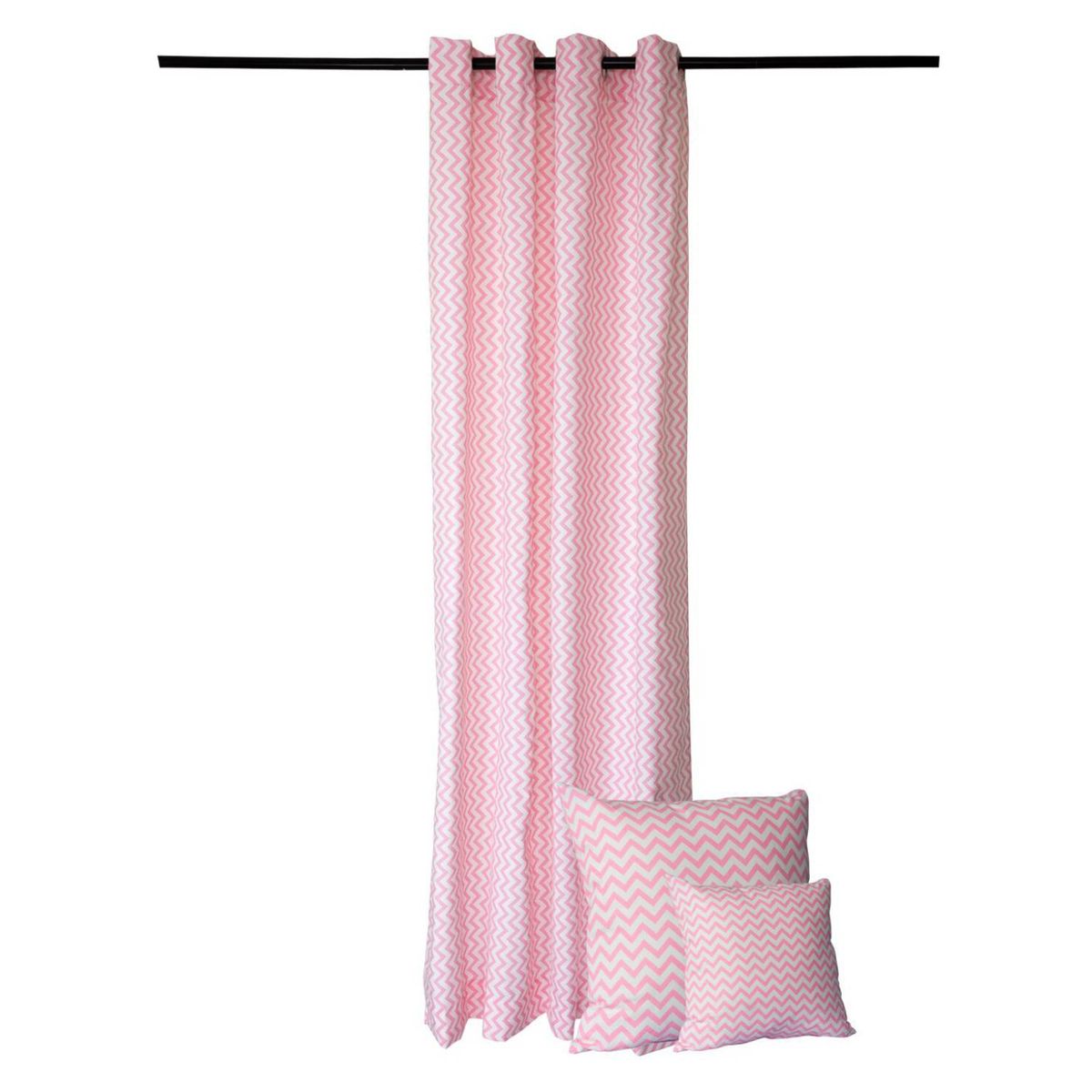 MASEL - Set textil 3 piezas lona española zigzag