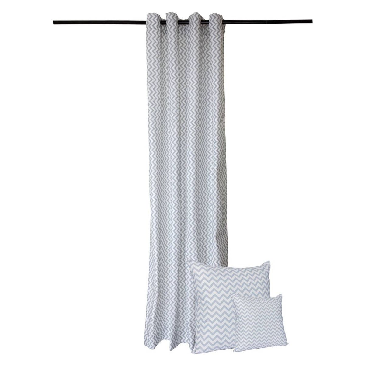 MASEL - Set textil 3 piezas lona española zigzag