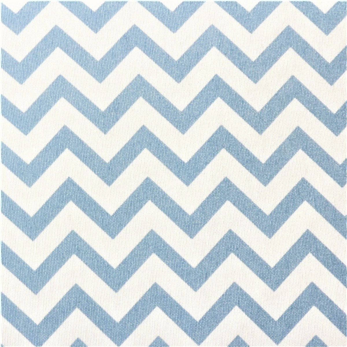 MASEL - Set textil 3 piezas lona española zigzag