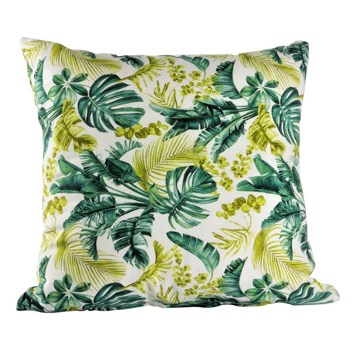 MASEL - Set 2 cojines lona española kigston blanco  50x50