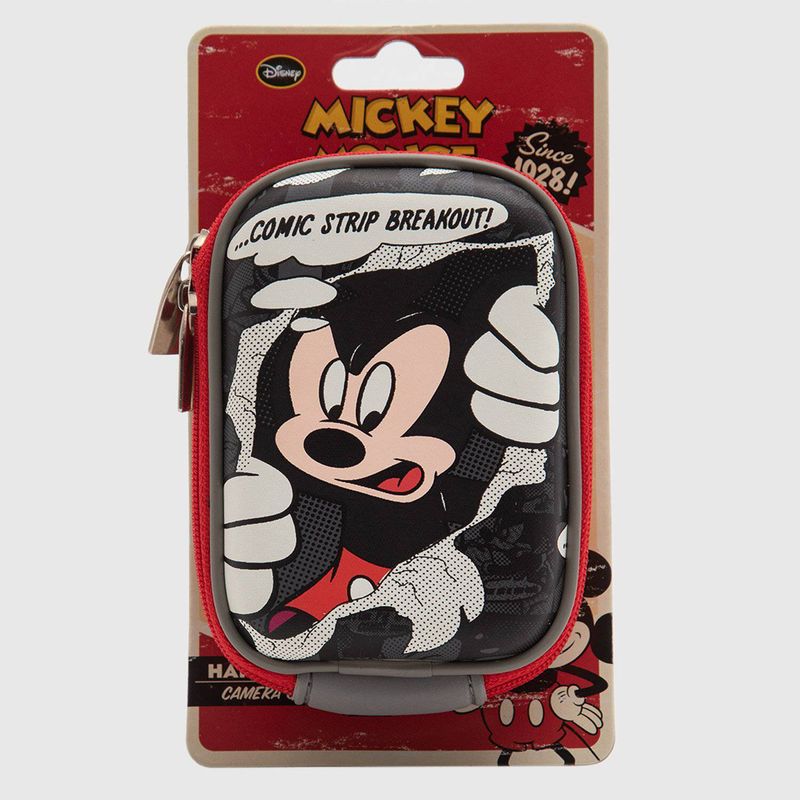 MICKEY MOUSE - Estuche de cámaras negro hs-5011 mickey mouse