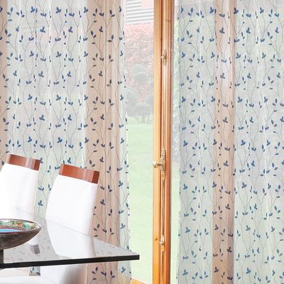 Imagen 2 del producto Set velo bordado teresita azul 140x225