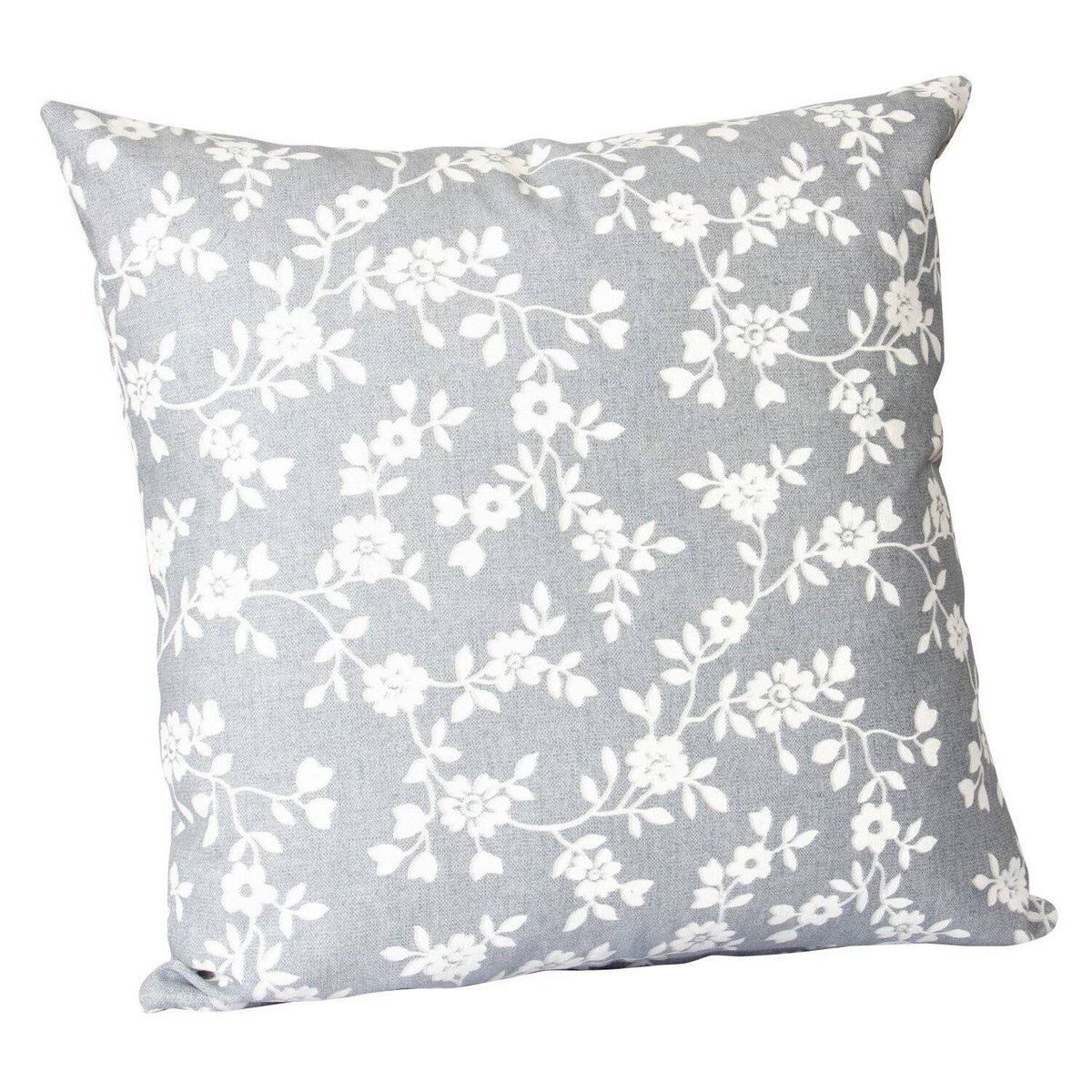 MASEL - Set  4 cojines lona española keila gris 50x50