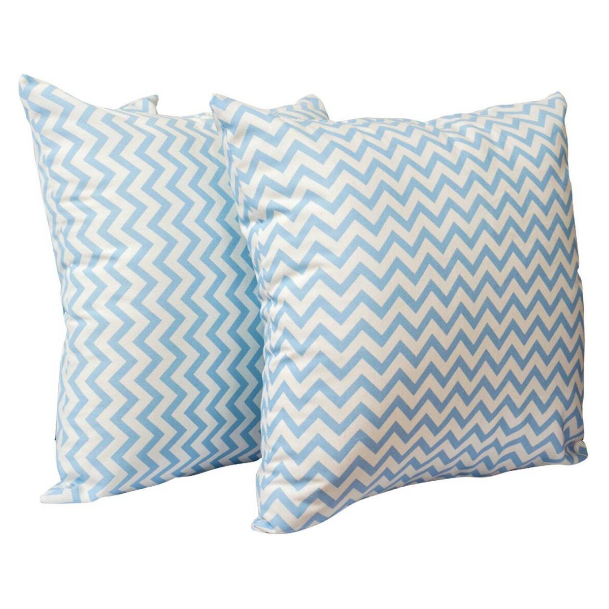 MASEL - Set 2 cojines lona española zig zag 50x50