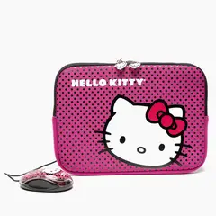 HELLO KITTY - Funda Tablet 10 Rosado Mouse Usb