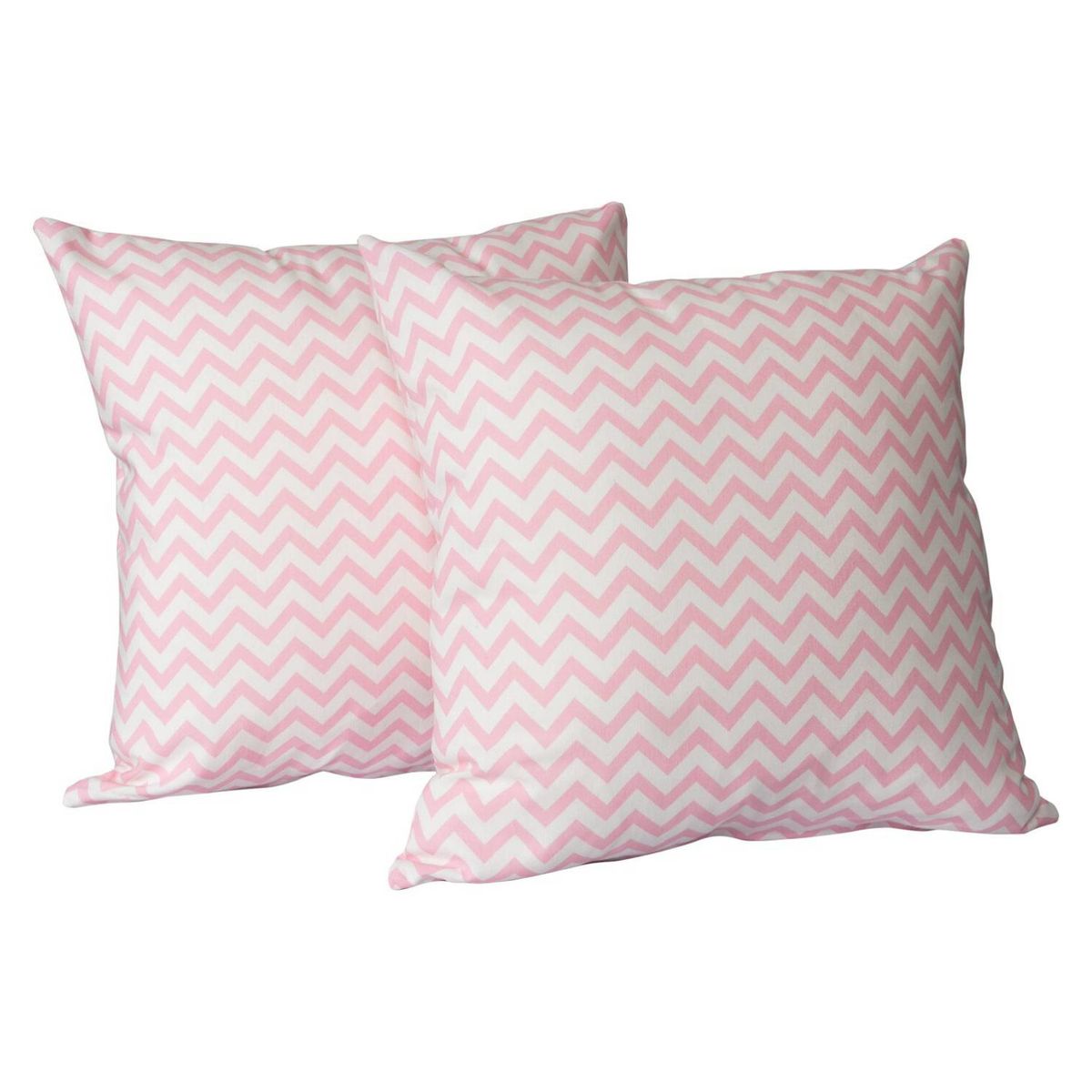 MASEL - Set 2 cojines lona española zig zag 50x50