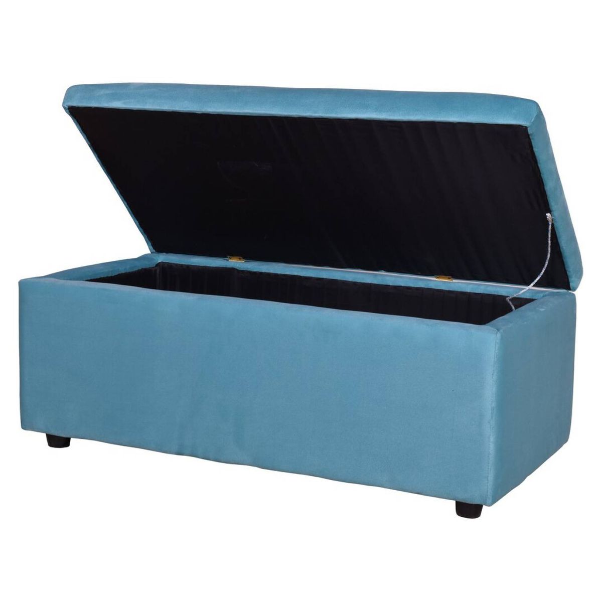 MASEL - Banqueta baul felpa  100 x 50 x 45