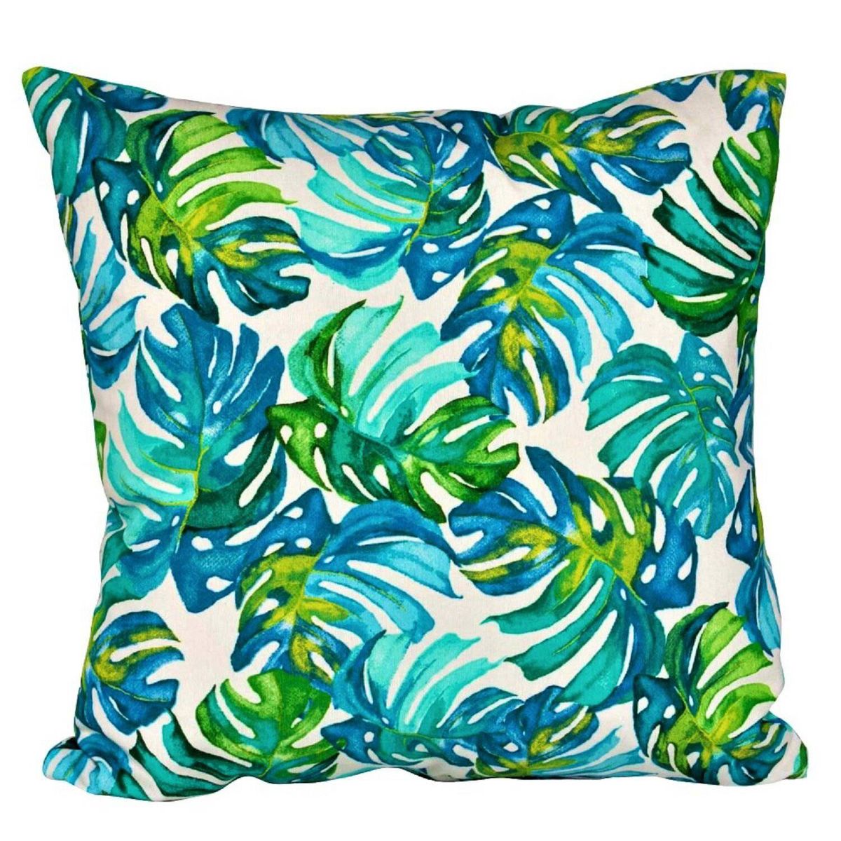 MASEL - Set 4 cojines lona española maldivas 50x50 turques