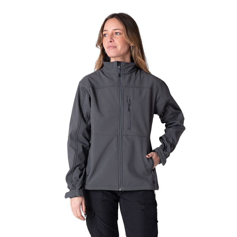 INDUSBORD - Chaqueta Softshell Mujer Custom Series Con Cierre Ykk ®