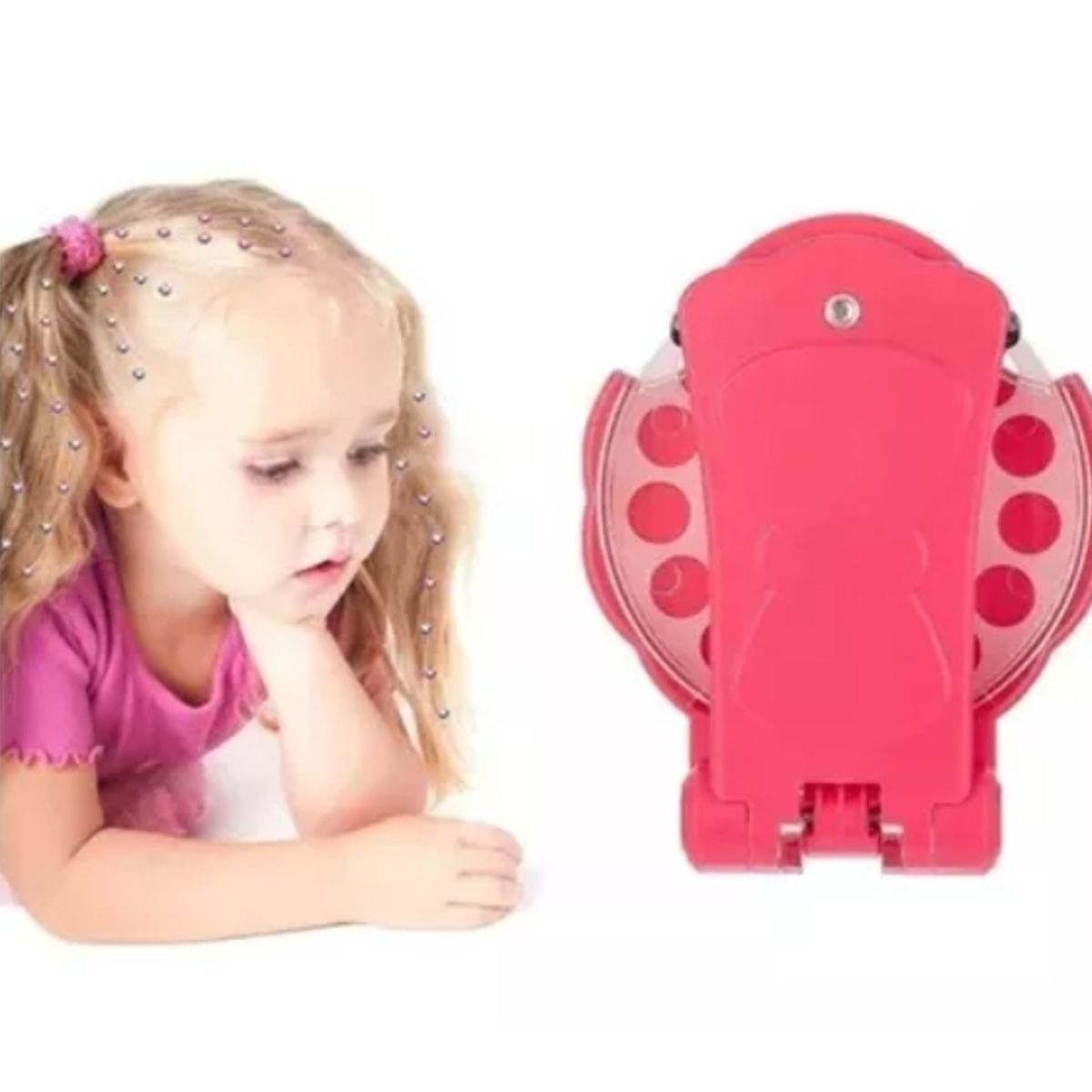 GENERICO - Maquina Grapadora Para Cabello Pelo Diamente Brillo 180pcs