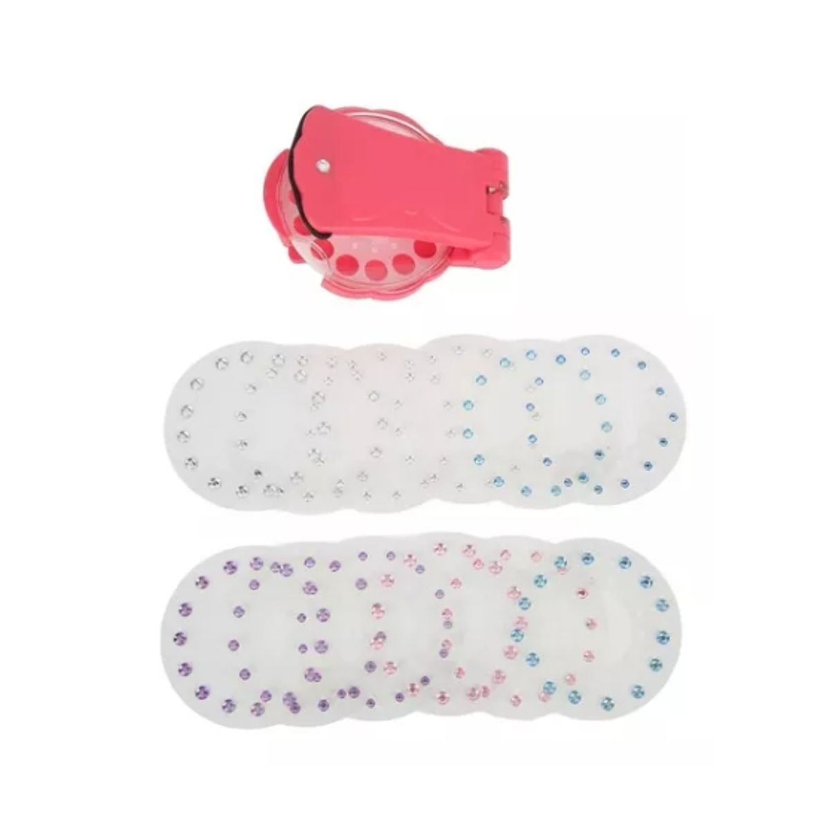 GENERICO - Maquina Grapadora Para Cabello Pelo Diamente Brillo 180pcs