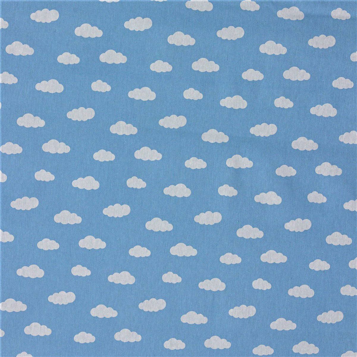 MASEL - Set 4 cojines lona nube  50 x 50