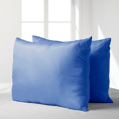 Imagen 2 del producto Set 2 almohadas premium eco colores Azul 50x70