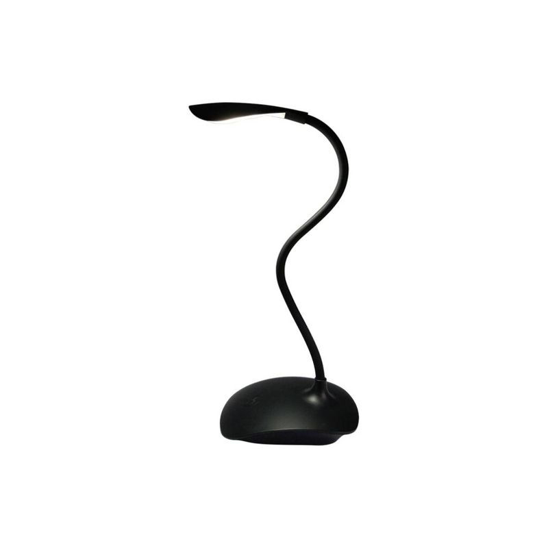 TEMPORA - Lámpara sobremesa LED negra