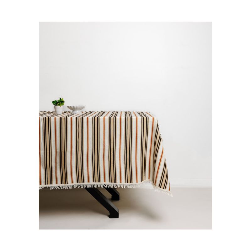 LOUNGE - Mantel Líneas 180 X 300 Cm Beige LOUNGE