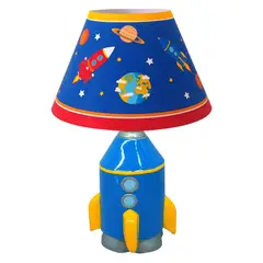 TEMPORA - Lámpara infantil cohete azul