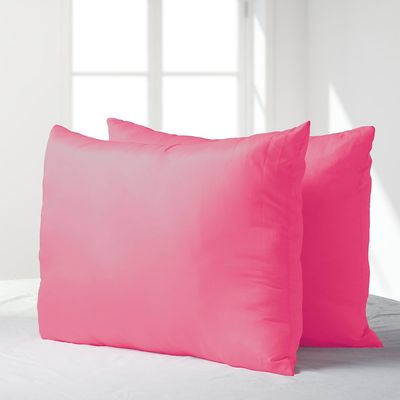 Imagen 2 del producto Set 2 almohadas premium eco colores Rosado  50x70