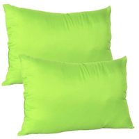 Set 2 almohadas premium eco colores 50x70