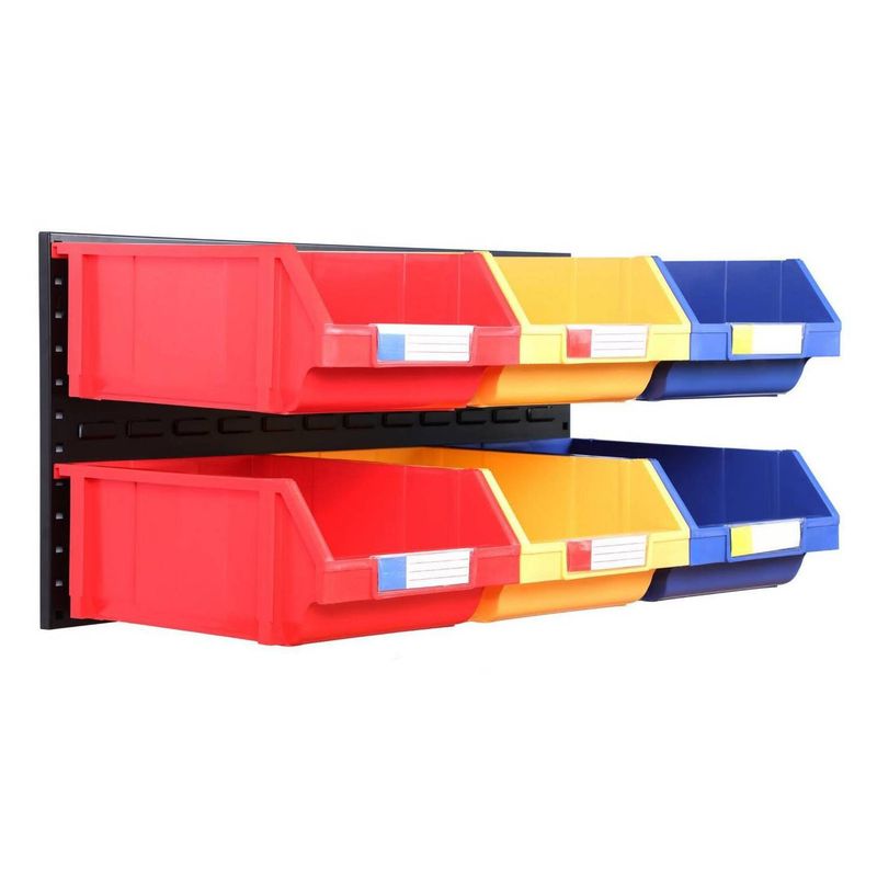 AUTORODEC - Set de 6 cajas organizadoras de 30x45x17.5 p/pared