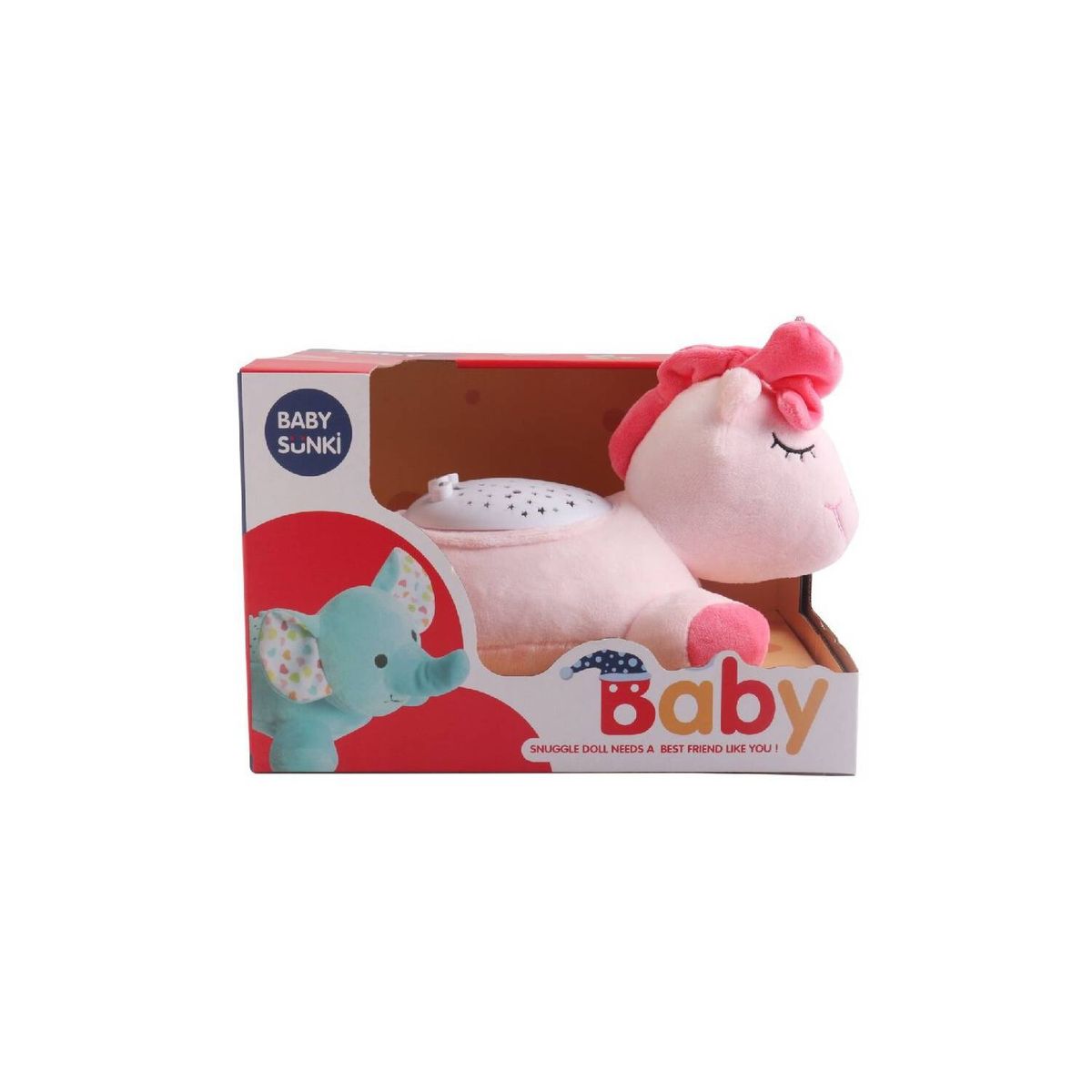 KUPREM - Proyector de unicornio 25cm luz y sonido