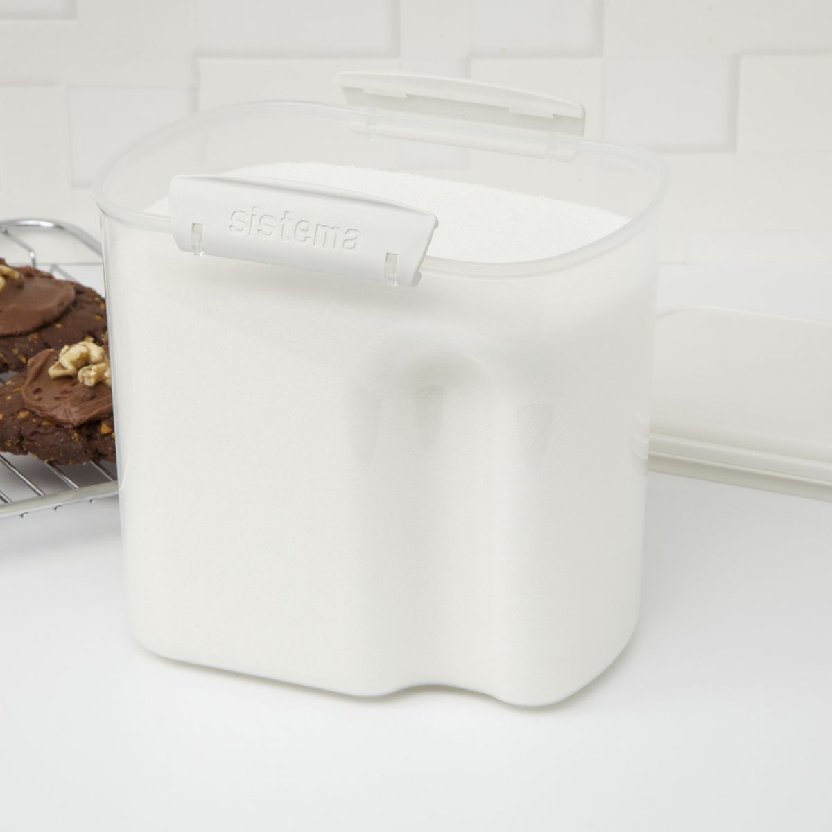 SISTEMA - Contenedor Hermético Sistema 1240 - Capacidad 2,47 Lts.- Fabricado en Nueva Zelandia