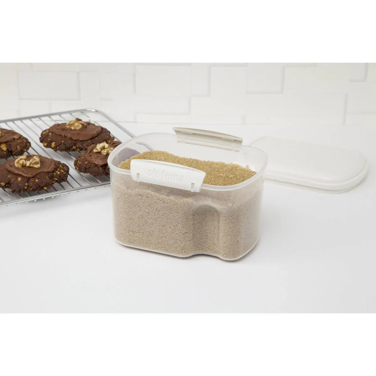 SISTEMA - Contenedor Hermético Sistema 1230 - Capacidad 1,56 Lts.- Fabricado en Nueva Zelandia