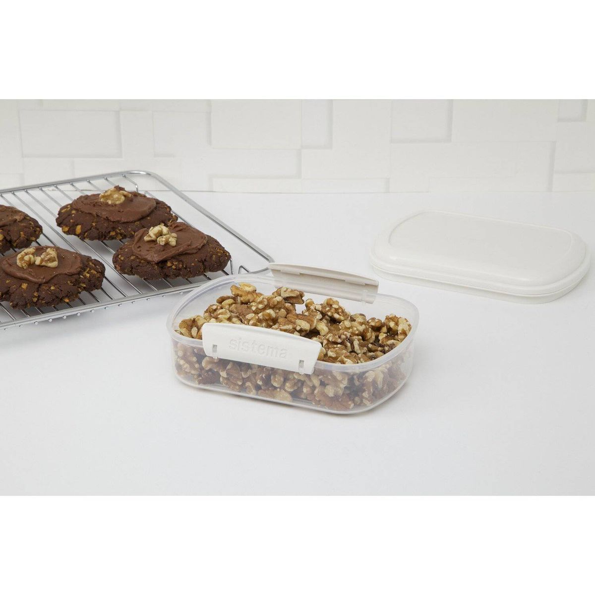 SISTEMA - Contenedor Hermético Sistema 1220 - Capacidad 685 ml.- Fabricado en Nueva Zelandia