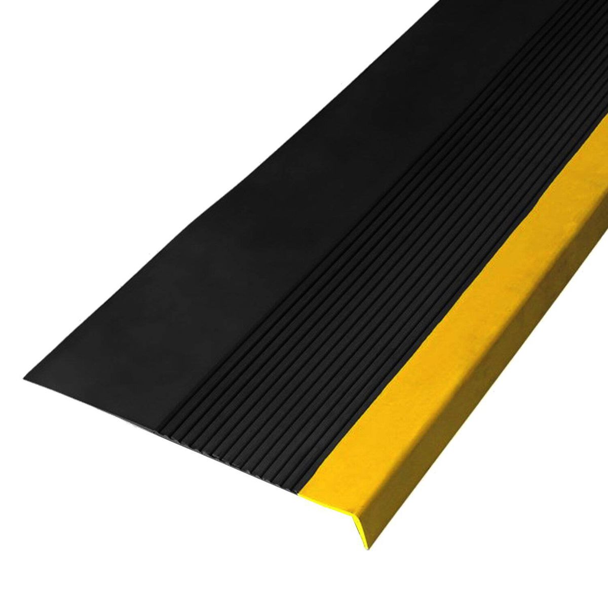 LORENZINI - Grada Caucho Estriada Negro/Amarillo - 150 cm