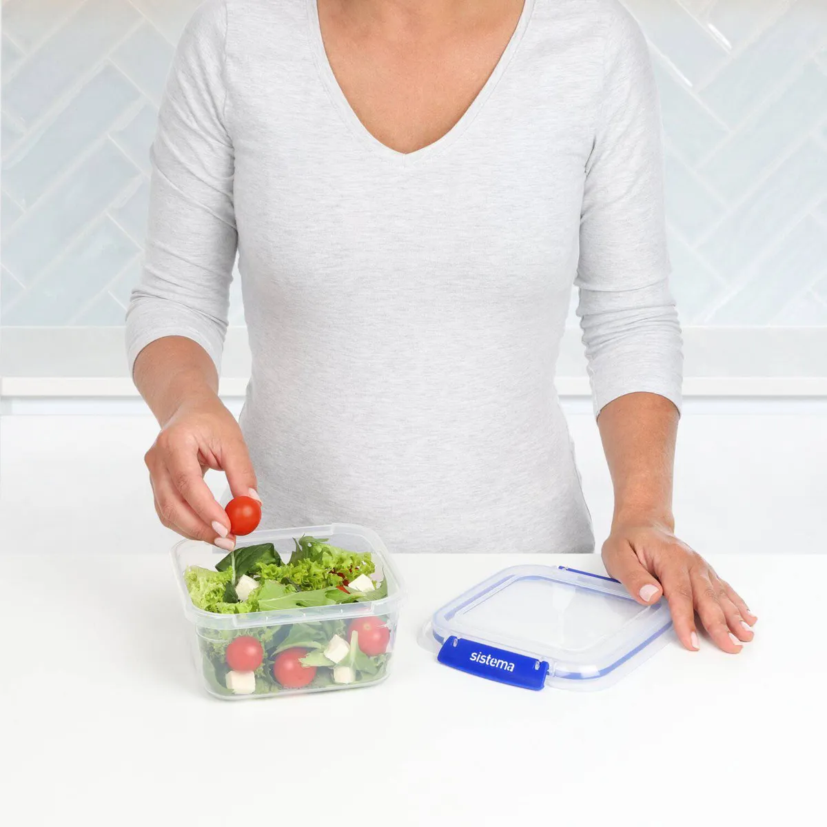 SISTEMA - Contenedor Hermético Sistema 881650 - Capacidad 1,15 Lts.- Fabricado en Nueva Zelandia