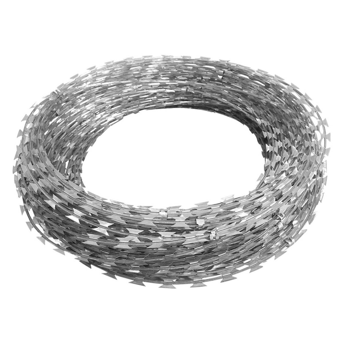 LORENZINI - Concertina 300 mm triple Candado 34 vueltas por rollo (5metros utiles)