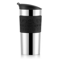 Prensa Francesa de Viaje 0,35 L – Cafetera portátil doble pared, acero inoxidable