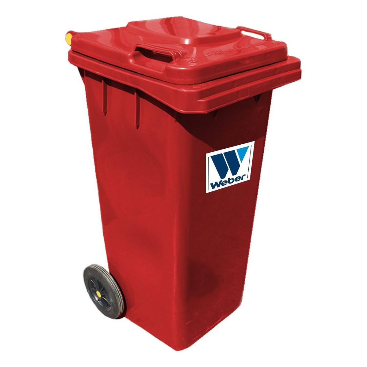 LORENZINI - Contenedor Basurero Aleman Weber 120LT Rojo