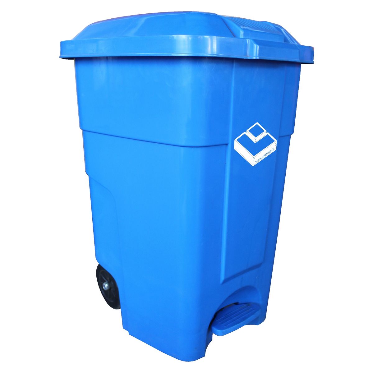 LORENZINI - Contenedor Basurero 50lt Azul Cpedal