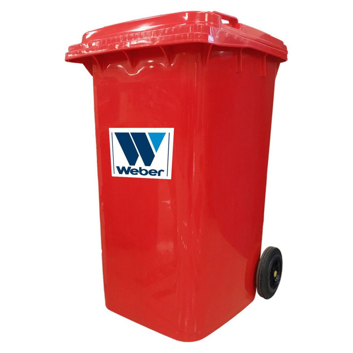 LORENZINI - Contenedor Basurero Aleman Weber 240LT Rojo