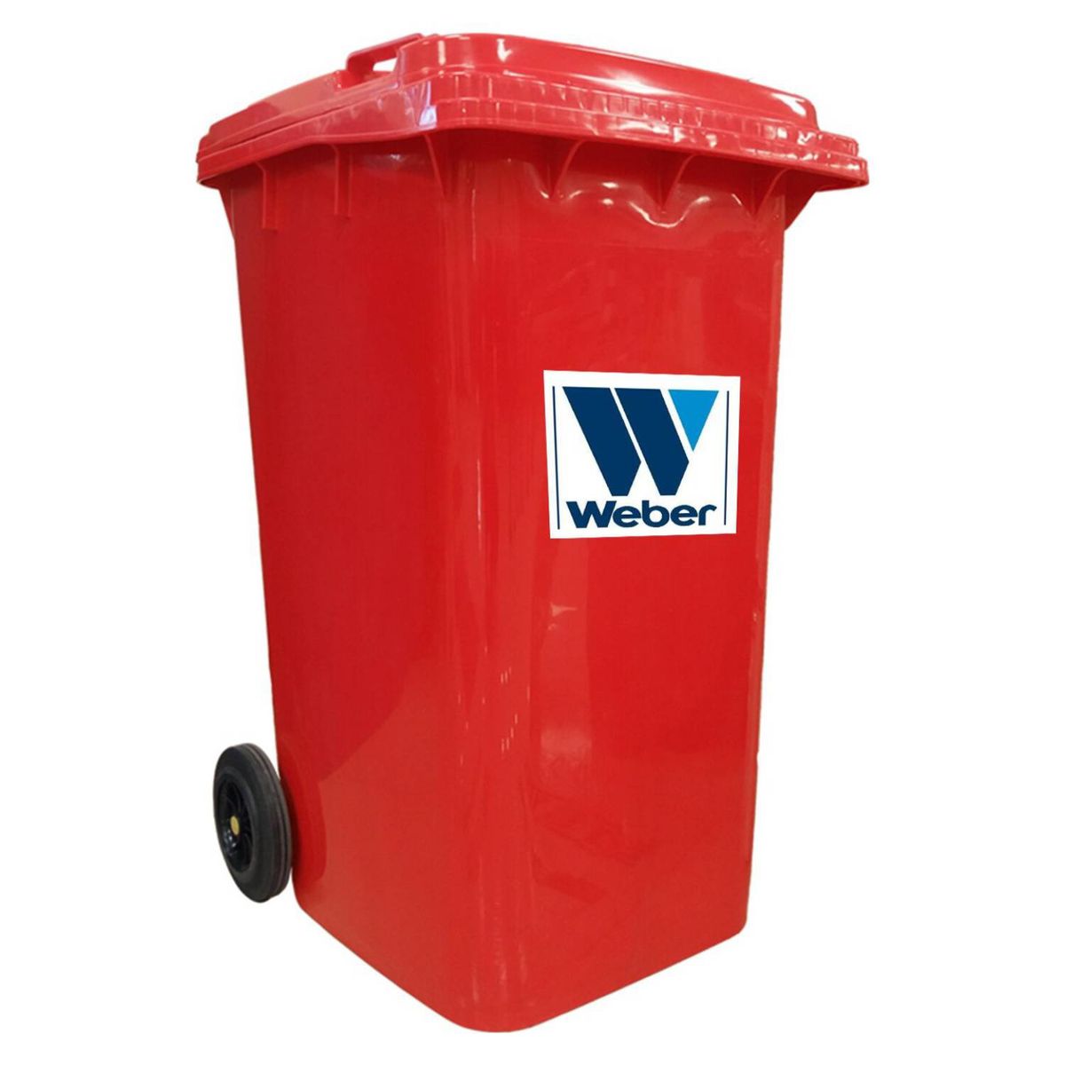 LORENZINI - Contenedor Basurero Aleman Weber 240LT Rojo