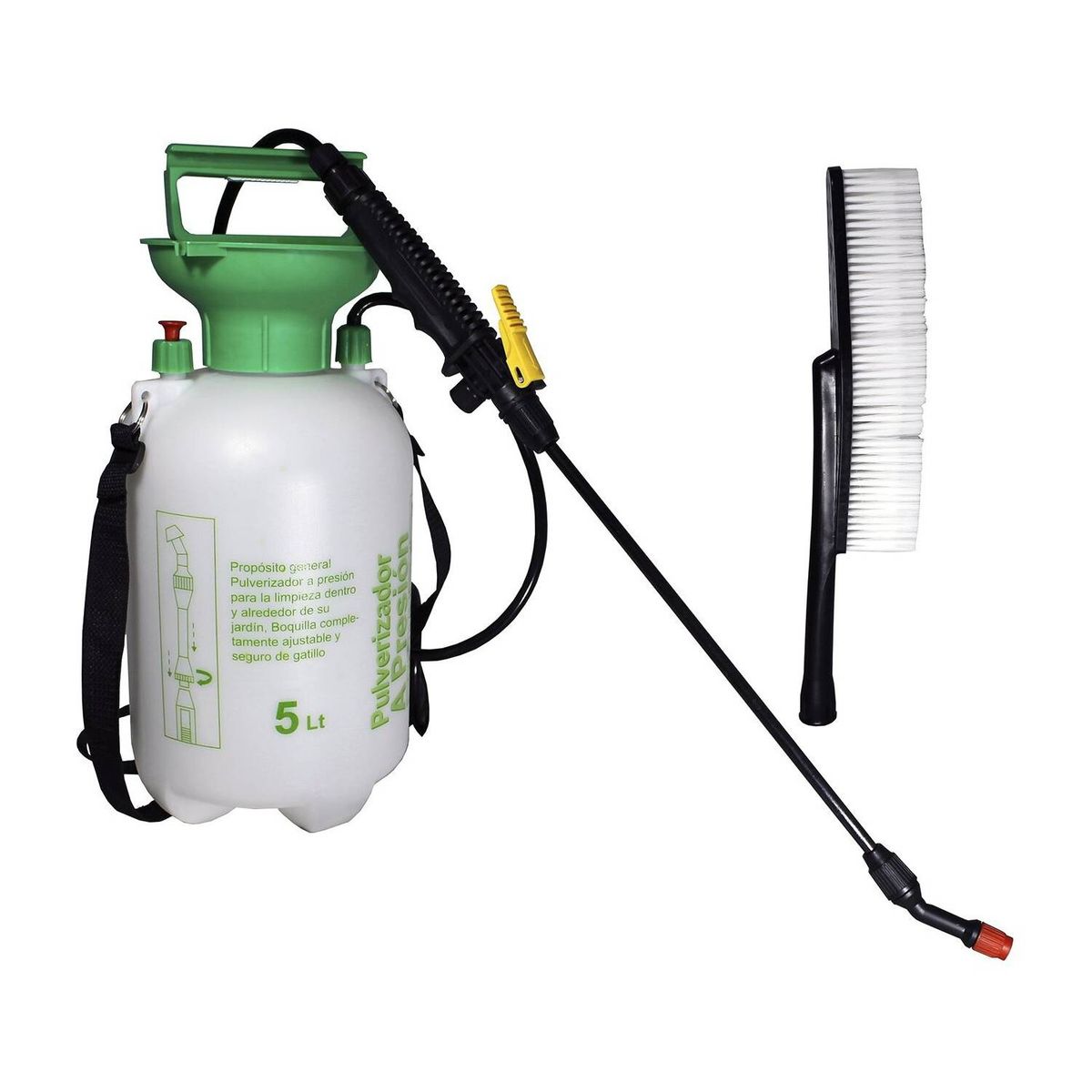 POWER FORCE - Pulverizador a Presión Manual de 5 litros